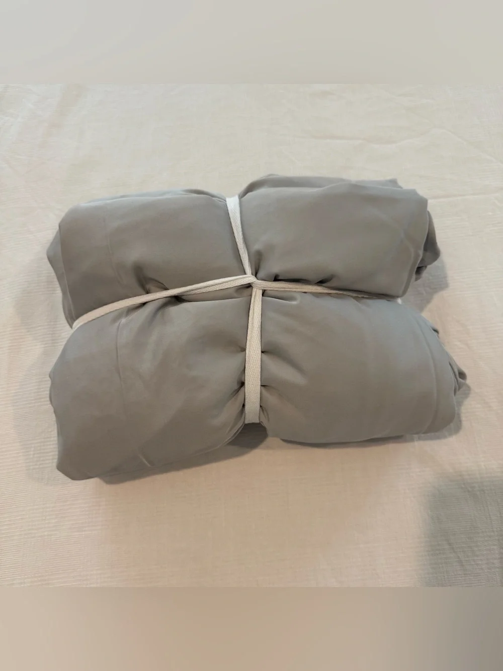 New Quince 4-piece Bamboo Sheet Set Full Size - Light Grey MSRP $124